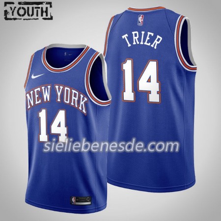 Kinder NBA New York Knicks Trikot Allonzo Trier 14 Nike 2019-2020 Statement Edition Swingman